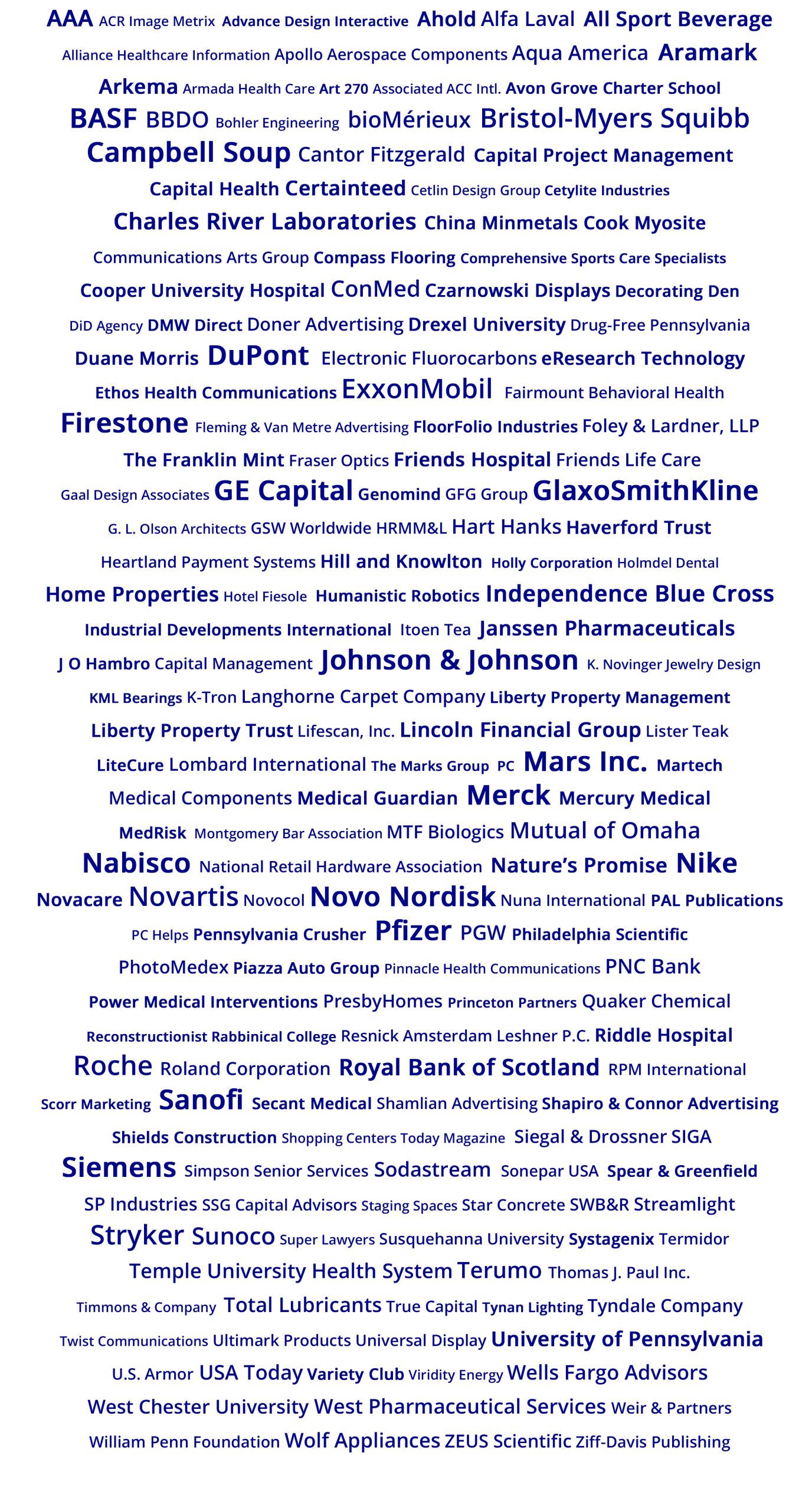 Client List Page Rich has done photography for hundreds of companies including several of the world’s 100 largest corporations.